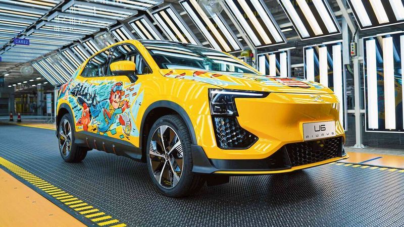 In China läuft das zweite Modell des E-Autobauers Aiways bereits vom Band: das SUV-Coupé U6.