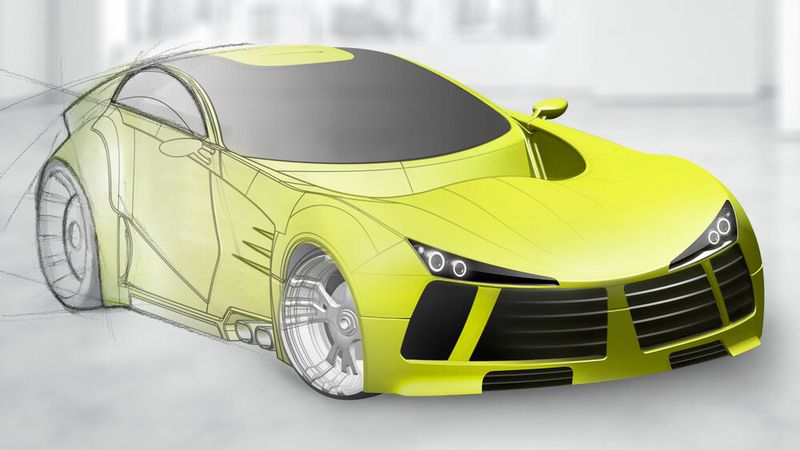 Von den ersten Skizzen bis zum Fräsen – wie Designstudien in der Automobilindustrie heute ablaufen.
