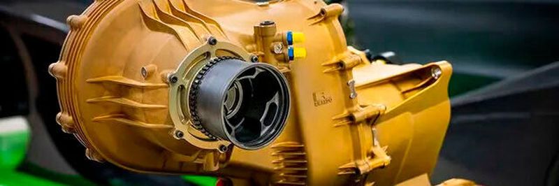 An 8 speed sequential, 68kg, additively manufactured from grade 23 titanium; the Rodin Cars gearbox is designed to set a new standard in automotive manufacturing.