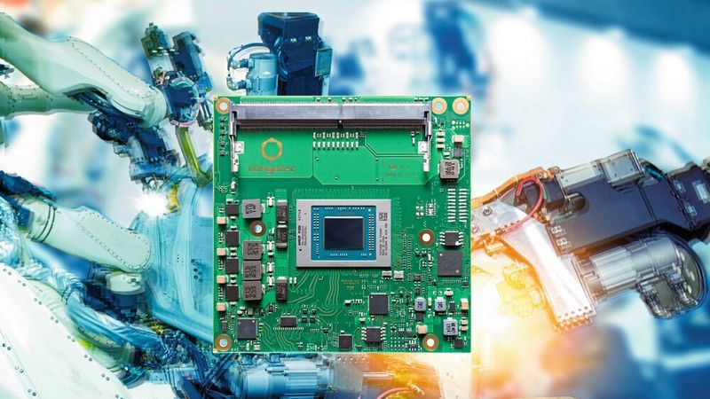 AMDs Ryzen Embedded V2000: auf diesem Prozessor basierende Computer-on-Modules mit bis zu acht Cores können viele Aufgaben gleichzeitig übernehmen.