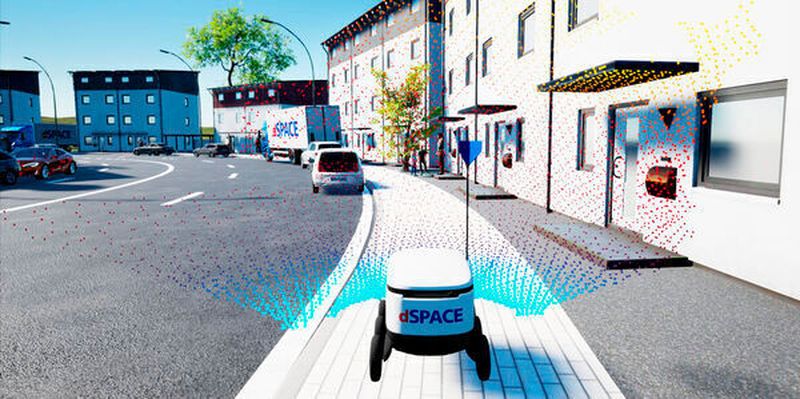 D-Space bildet künftig die Lidar-Sensoren von Cepton in seiner Simulations-Software ab.