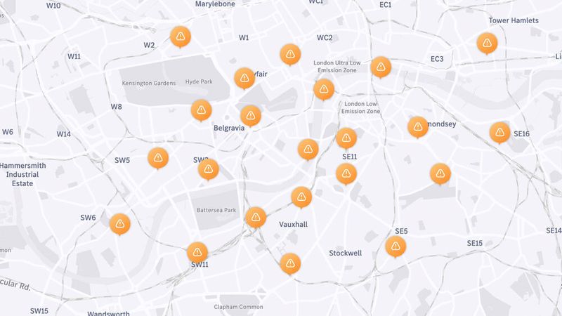 Von Fahrzeugen generierten Daten sollen helfen, Unfälle mit anderen Autos, Fußgängern und Radfahrern zu vermeiden.
