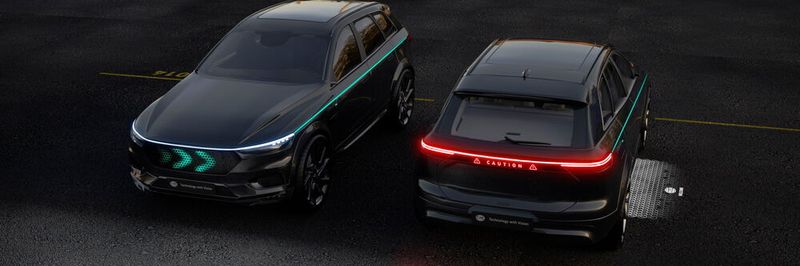 Sicher Kommunikation: Im Mittelpunkt des Forschungsvorhabens „INITIATIVE“ steht die Frage, wie sich selbstfahrende Autos mit Fußgängern und Radfahrern verständigen können.