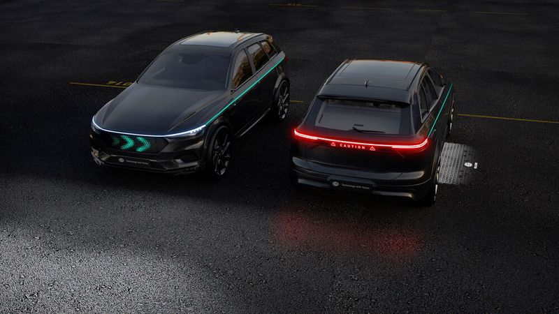 Sicher Kommunikation: Im Mittelpunkt des Forschungsvorhabens „INITIATIVE“ steht die Frage, wie sich selbstfahrende Autos mit Fußgängern und Radfahrern verständigen können.