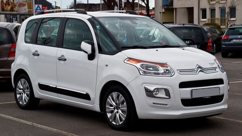 Der Citroën Picasso muss überprüft werden.
