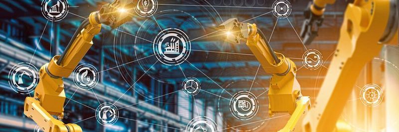 Künstliche Intelligenz ist nicht mehr wegzudenken, wie in einer intelligenten Fertigungs- und Montageeinrichtung, wo Mensch und Maschine gleichsam Hand in Hand zusammenarbeiten.