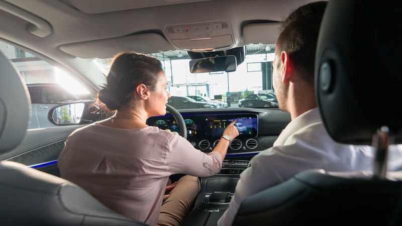 Die Mehrheit der Autofahrer hat den Funktionsumfang ihres Multimediasystems erst zu einem späteren Zeitpunkt und auf eigene Faust entdeckt.