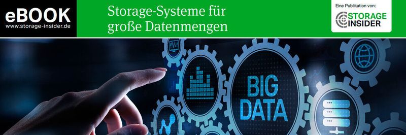 Wie speichert ein Unternehmen Big Data? Unser neues eBook „Storage-Systeme für große Datenmengen“ erläutert in drei Kapiteln, wie’s funktioniert.