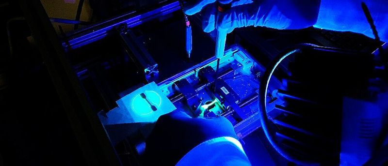 Das neue Farbstoffmolekül bringt überall dort große Vorteile, wo jederzeit die Belastung und damit auch die Integrität des Materials überwacht werden muss. Im mechanischen Experiment unter Verwendung eines Testkörpers ist die stufenlose Abbildung von verschieden großen Kräften gelungen.