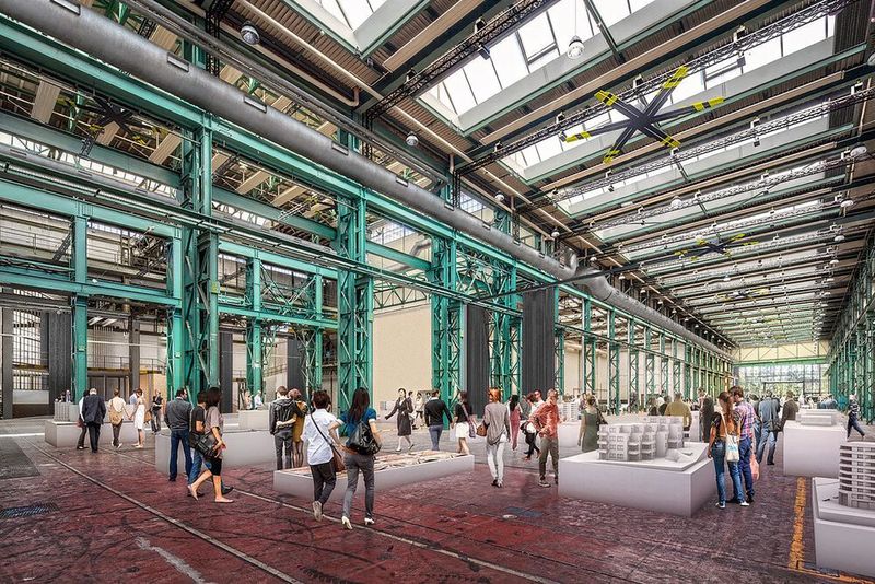 Blick in die neu eröffnete Messehalle 550 in Zürich Oerlikon mit gesamthaft 7000 m² Ausstellungsfläche. Das SMM-Fertigungsforum lässt sich optimal integrieren.