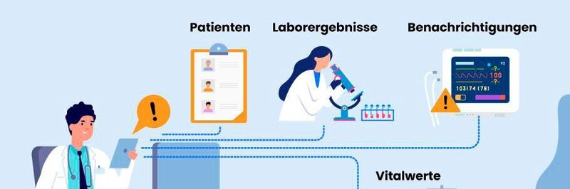 Medizinische Apps können Ärzte und Patienten unterstützen.