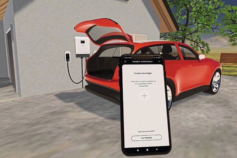 Mit modernen XR-Werkzeugen kann eine Testperson in ihrem Headset die Schrift auf ihrem (virtuellen) Smartphone lesen und dieses per Touch-Gesten bedienen.
