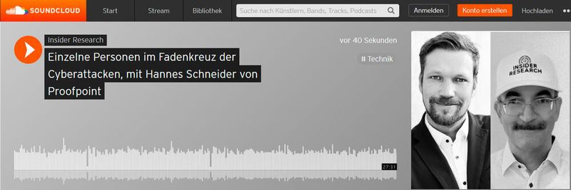 Einzelne Personen im Fadenkreuz der Cyberattacken, ein Interview von Oliver Schonschek, Insider Research, mit Hannes Schneider von Proofpoint.