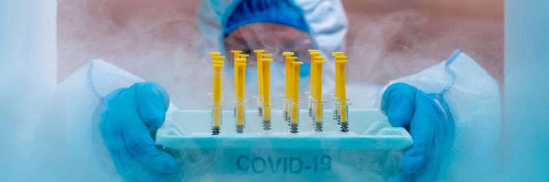 Der Covid-19-Impfstoff von Biontech/Pfizer durfte anfangs nur bei Temperaturen um minus 80 Grad aufbewahrt werden. Das erschwerte die Logistik.