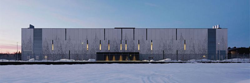 Das Digiplex-Rechenzentrum in Fetsund, Gemeinde Lillestrøm.