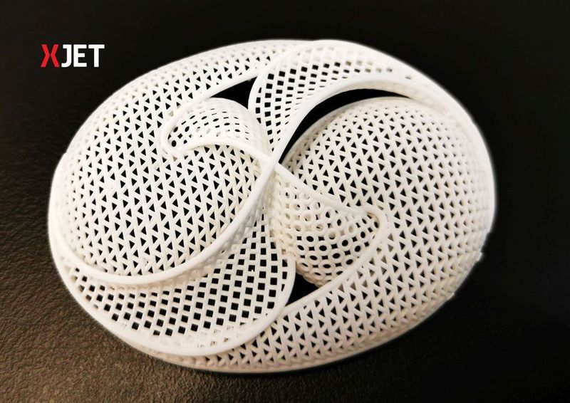Mit Nano-Partikel-Jetting sind Bauteile mit komplexen Geometrien und inneren Hohlräumen möglich.
