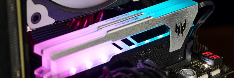 Zu den von BIWIN unter Acer-Lizenz hergestellten DRAM-Modulen zählen die für Gaming-PCs besimmten Apollo-DIMMs mit RGB-Beleuchtung. Die DDR4-Riegel mit XMP-2-Unterstützung sind für bis zu 5.000 MHz ausgelegt.