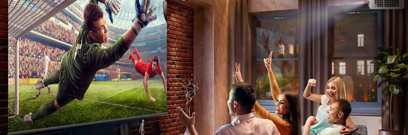 Die neuen Beamer von Viewsonic eignen sich dank starkem Kontrast und 4K-UHD-Auflösung für Filmabende und fürs Gaming.