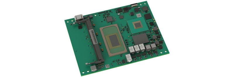 Bild 1: Das Flaggschiff MSC C6B-TLH der COM-Express-Type-6-Modulfamilien von Avnet Embedded kann mit Intels Core-vPro-Prozessoren der 11. Generation, Intels Xeon-W-11000E-Series-Prozessoren und Intels Celeron-Prozessoren bestückt werden.