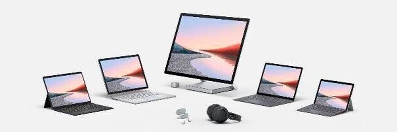 Mit der Surface-Reihe will Microsoft das hybride Arbeiten möglich machen.