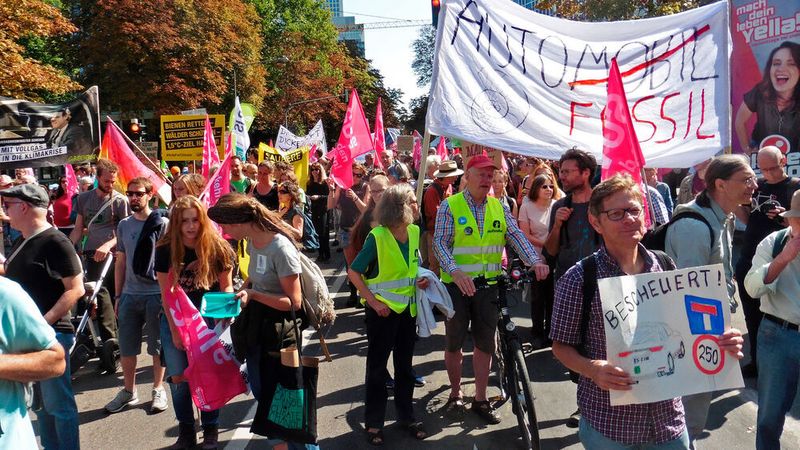 Bei der IAA 2019 in Frankfurt gab es teils heftige Proteste. Ein Szenario, dass in diesem Jahr auch in München bei der Neuauflage der Messe droht.