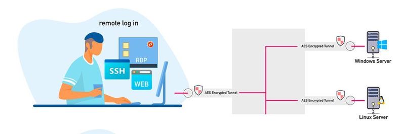 RPort ist eine auf Tunneln und nicht auf VPN oder Port-Forwarding basierende Lösung für den Fernzugriff und die Administrations-Automatisierung.