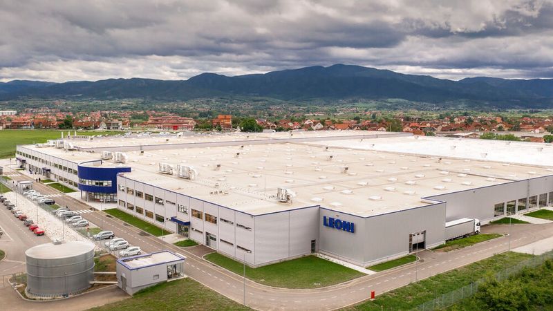 Die neue Fertigung von Leoni im serbischen Kraljevo.