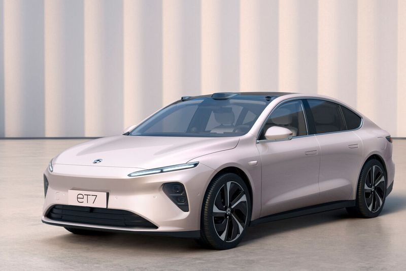 Nio will den ET7 Ende 2022 auf den Markt bringen.