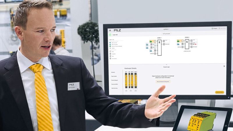 Unter dem Messemotto „Create your safety“ zeigt Pilz auf der Fachmesse SPS Automatisierungslösungen.