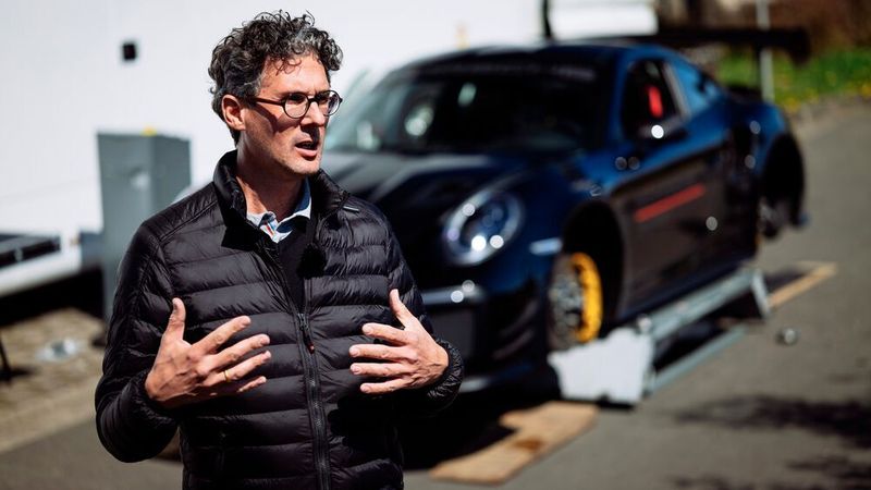 Frank-Steffen Walliser, Baureihenleiter für die Porsche-Sportwagen.
