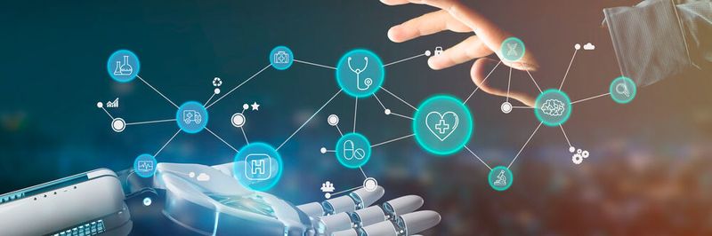 Per Blockchain gewährt der Patient den Zugang zu seinen Gesundheitsdaten.