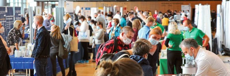 Die LAB-SUPPLY Dresden war 2021 gut besucht.