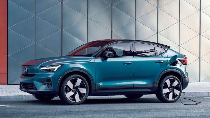 Als erstes neues Volvo-Modell ohne Tierhaut startet das elektrische Crossover-Coupé C40.