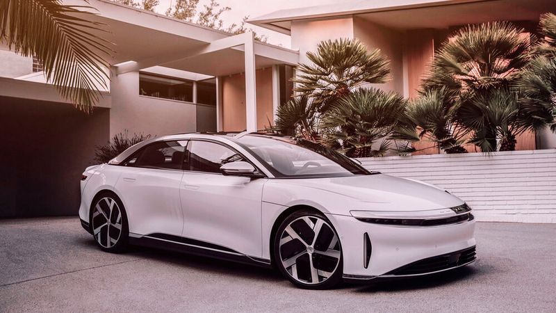 Die Elektro-Limousine Lucid Air soll im kommenden Jahr auch nach Deutschland kommen.