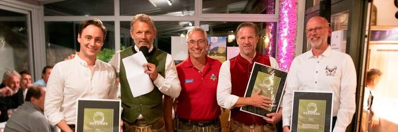 Christoph Karas, CL IT, Michael Schumacher, VENT IT und Hans-Jörg Wolff, EDV Beratung, gehörten zu den Netto-Gewinnern des Tages.