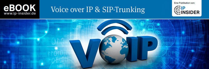 Das eBook "Voice over IP & SIP-Trunking" beleuchtet den Status quo der (digitalen) Telefonie und erläutert, worauf es bei VoIP ankommt.