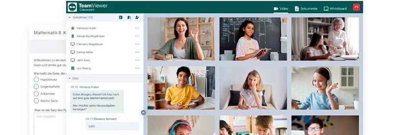 TeamViewer Classroom wird auf Servern in deutschen Rechenzentren gehostet und betrieben.