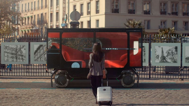 Busfahren könnte künftig in den Vorstellungen von Citroën wieder an Kutschenfahren erinnern.