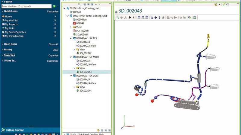 Mit dem erweiterten Teamcenter Connector von Eplan lassen sich jetzt 3D-Kabelbäume, Kabelsätze und Fertigungszeichnungen direkt an PLM-Systeme wie Teamcenter übergeben.