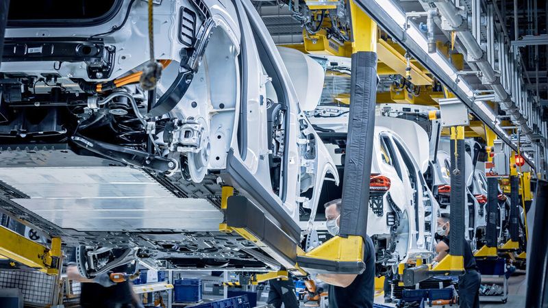 Daimler-Fertigung in Rastatt.