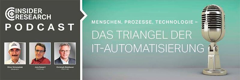 Menschen, Prozesse, Technologie – das Triangel der IT-Automatisierung, ein Interview von Oliver Schonschek, Insider Research, mit Christoph Steinhauer und Jens Kassert von PROFI AG