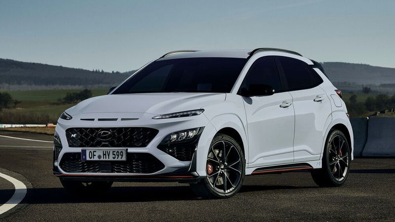 Unter der Fronthaube des Kona N sitzt ein Zwei-Liter-Turbo-Benziner mit 280 PS.