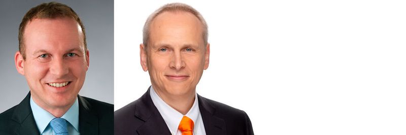 Sascha Odenthal (l.) leitet nach der Integration von Acmeo die Einheit Infinigate Cloud & MSP in Deutschland. Richard Huth, bislang Geschäftsführer bei dem hannoverschen VAD, verantwortet nun das MSP-Geschäft von Infinigate in der DACH-Region.