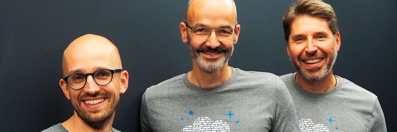 Das Führungsteam von Cloudflight ist nun komplett: (v.l.) Jörn Petereit (COO), Christoph Oberhaus (CFO) und Roger Kehl (CEO)