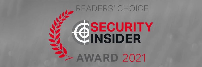 Am 21. Oktober 2021 ab 15:00 Uhr erhalten die Gewinner der diesjährigen Leserwahl den Readers' Choice Security-Insider Award 2021.