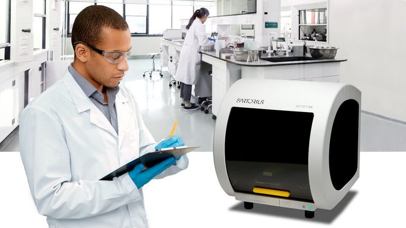 Eine beeindruckende Bandbreite an Anwendungsmöglichkeiten - Markierungsfreie molekulare Interaktionsanalysen zur Bestimmung von Affinität, Bindungskinetik und Analytkonzentration mittels Bio-Layer Interferometrie von Sartorius.