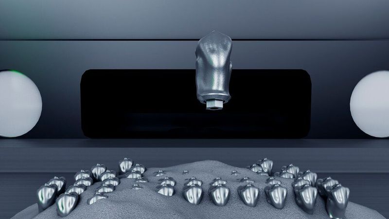 Mit dem neuen Preform-Verfahren soll die Herstellung von Abutments effizienter und materialsparender gelingen. So kann die Tru Print 1000 bis zu 64 solcher Zahnimplantat-Komponenten in einem Druckvorgang in weniger als drei Stunden drucken.