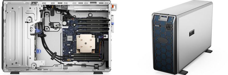 Dell hat eine Reihe neuer Server vorgestellt; dazu gehört das Tower-Modell Poweredge T350.