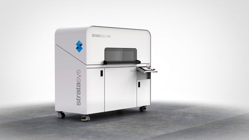 Der 3D-Drucker Stratasys H350 ist das erste System, das mit der pulverbasierten SAF-Technologie von Xaar 3D arbeitet.