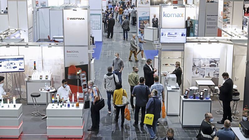 Eindrücke von der All About Automation Chemnitz 2020. Auch 2022 soll die Messe dort wieder stattfinden.